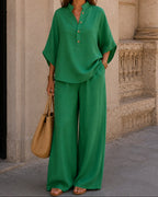MARIBEL™ | CONJUNTO FLUIDO DE EFECTO LINO